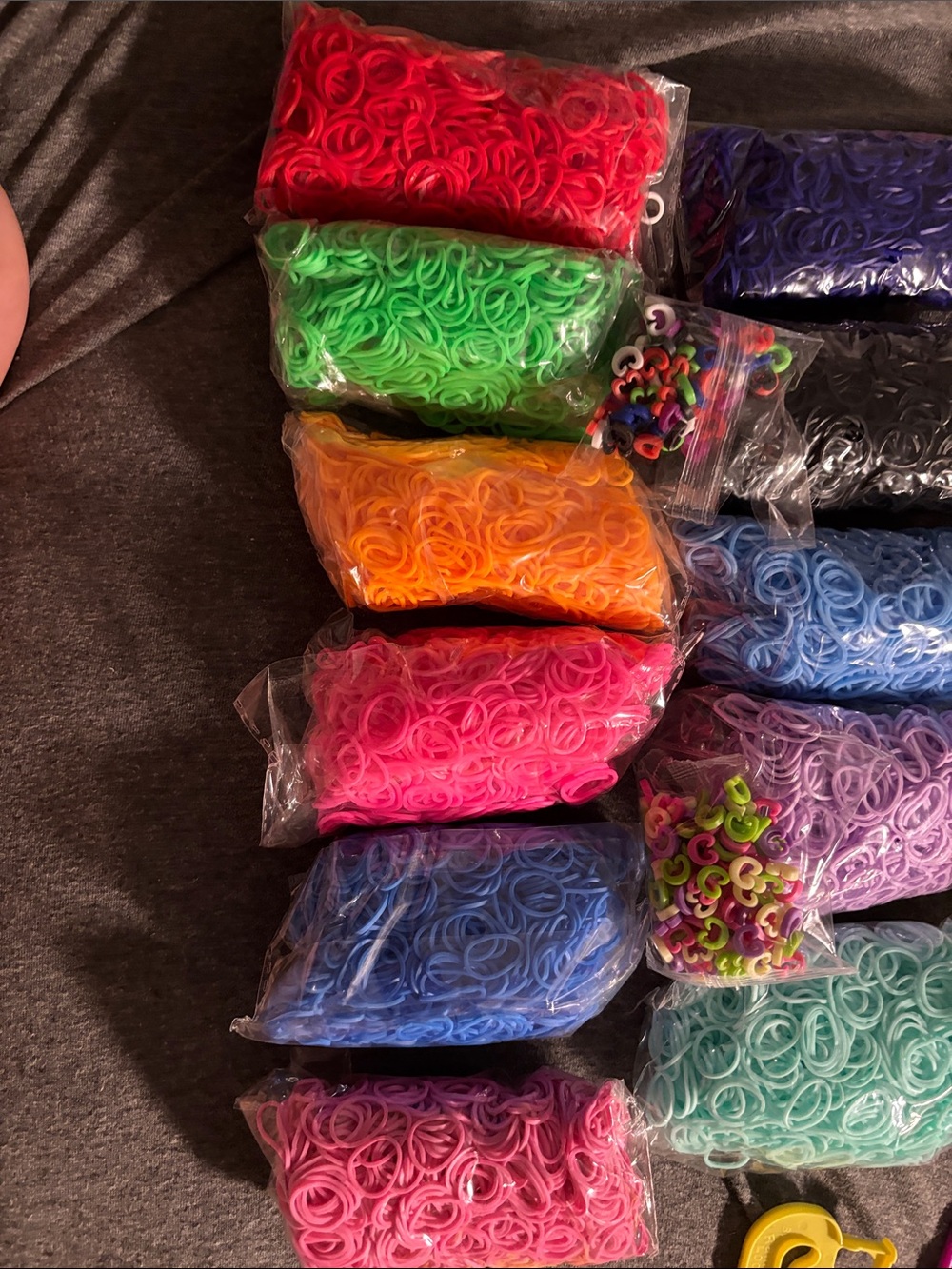 Assorted Color Craft Rubber Bands - Multicolor Pack - Picture 4 of 9